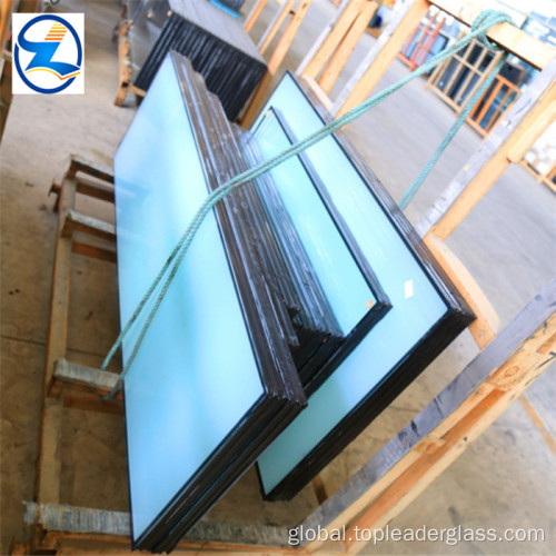 Acid Etched Glass Lowe Insulated glass for building Supplier